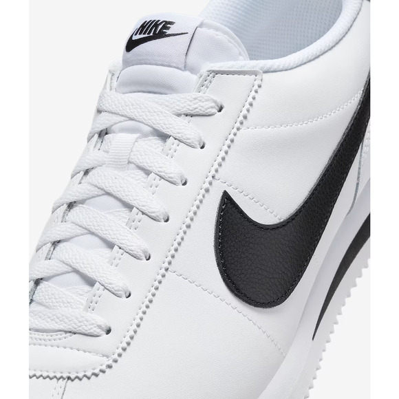 Nike Cortez White Black Men's Sneakers DM4044-105 Leather Shoes Size 10.5 - Picture 11 of 11